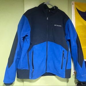 Mens size XL Blue Columbia sweater